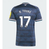 Newcastle United Bazoumana Toure #17 Vieraspaita 2026-27 Lyhythihainen